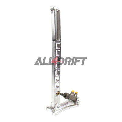 PROFI Hydraulische Aluminium Handbremse Silber - Zylinder UPGRADE MOTORSPORT