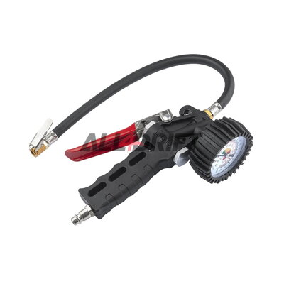 Reifenfüllpistole mit Manometer BAR PSI