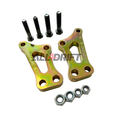 Lenkwinkeladapter für BMW E46 ODESA mit Querlenkerverlängerung - Stahl