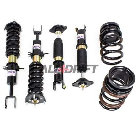 HSD Dualtech Sport-Gewindefahrwerk mit Höhen- und Härteverstellung für Nissan 350Z