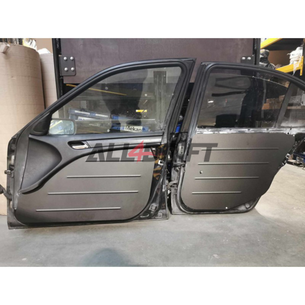 Aluminium Rennverkleidungen 3/4 BMW E46 Limousine - Vorne