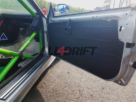 Aluminium Rennsport Türverkleidungen BMW E36 Coupé - Vorne + Hinten