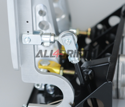 OBP PRO RACE V2 Pedalbox mit vorderseitiger Zylinderbefestigung