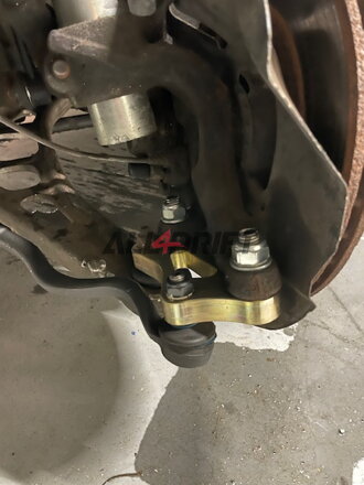 Lenkwinkeladapter für BMW E46 ODESA mit Querlenkerverlängerung - Stahl