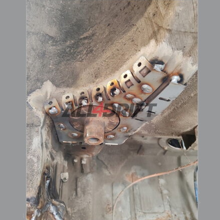 Verstärkungssatz Hinterachse (Achsträger) BMW E36 Compact