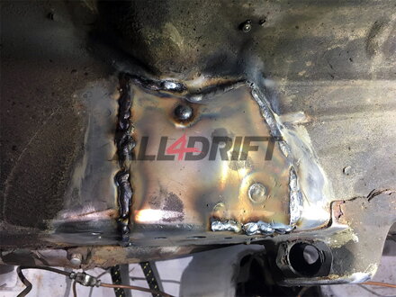 Verstärkungssatz für die Hinterachse (Achsträger) BMW E46 - 8-teilig