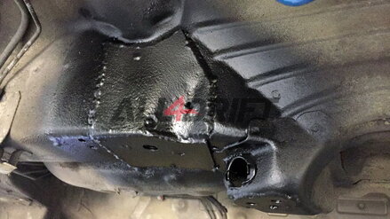 Verstärkungssatz für die Hinterachse (Achsträger) BMW E46 - 8-teilig