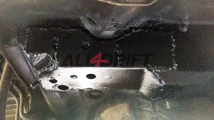 Verstärkungssatz für die Hinterachse (Achsträger) BMW E46 - 8-teilig