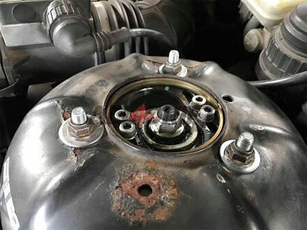 Verstärkung für die Federbeindome vorne BMW E46