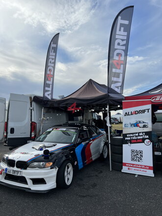 ALL4DRIFT Flagge M - 620x2680 mm