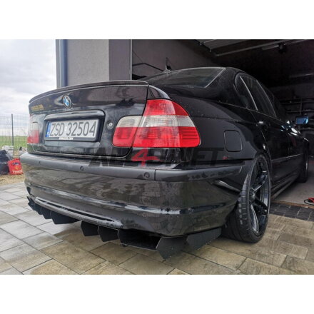 Diffusor BMW E46 für die Heckstoßstange (Coupé, Limousine, Touring, Cabrio)