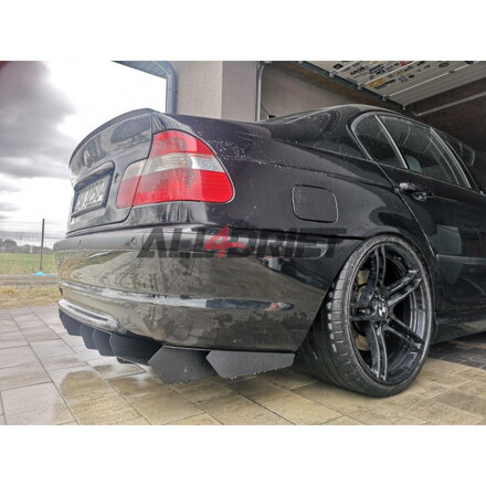 Diffusor BMW E46 für die Heckstoßstange (Coupé, Limousine, Touring, Cabrio)