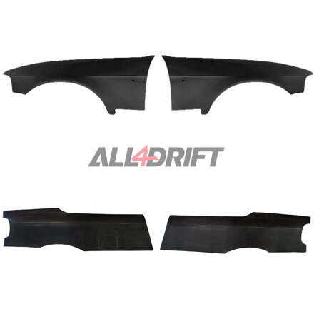 Felony Form Karosserieverbreiterung BMW E36 - Kompakt Komplett