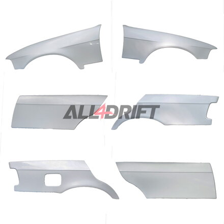 Felony form Karosserieverbreiterung BMW E36 - Limousine Komplett