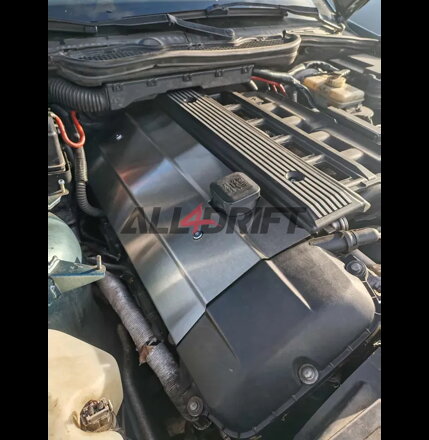 Motorabdeckung aus Edelstahl für BMW M52 M54