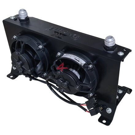 SET RS-Ultimate Halterung + 2 SPAL Lüfter + 16-reihiger Performance Ölkühler AN10