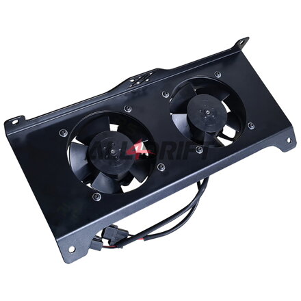 SET RS-Ultimate Halterung + 2 SPAL Lüfter + 16-reihiger Performance Ölkühler AN10