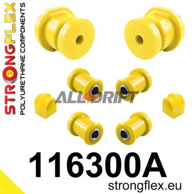 116300A SPORT-Buchsen-Satz für die Hinterradaufhängung - Mercedes W123 (76-86)