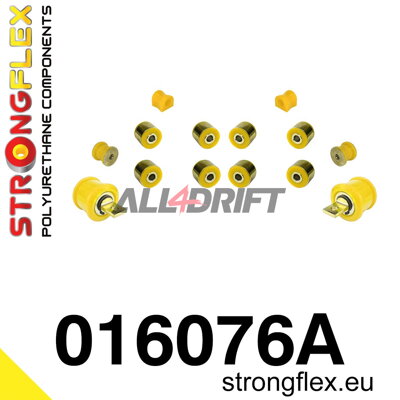 016076A: SPORT-Buchsen-Satz für die Hinterachse - Alfa Romeo 147 (00-10) Typ 937