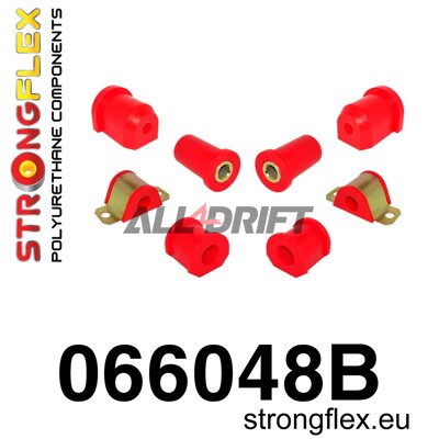 066048B Polyurethan-Buchsen-Satz für die Vorderachse Fiat Cinquecento / Seicento