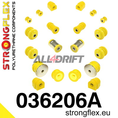 036206A SPORT-Buchsen-Satz für Vorder- und Hinterachse BMW E46 / Z4