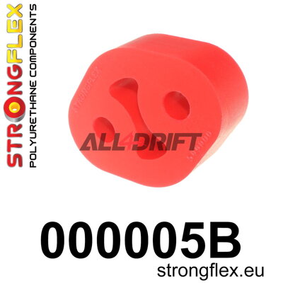 000005B Auspuffaufhängung 41mm - Abweiser, Auspuffgummis