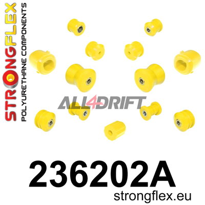 236202A: SPORT-Buchsen-Satz für die Hinterachse - Volvo 740 (84-92)