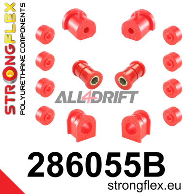 286055B Polyurethan-Buchsen Satz für die Vorderachse - Nissan II (92-02) K11