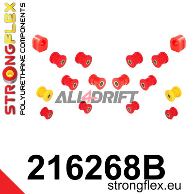 216268B Satz Hinterachs-Buchsen - Toyota I (91-97) S140