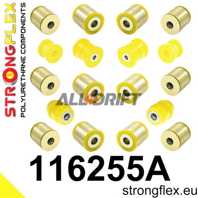 116255A SPORT-Fahrwerksbuchsen-Satz Hinterradaufhängung - Mercedes W209 (02-10)