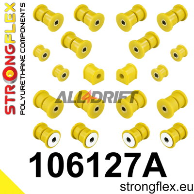 106127A Polyurethan-Buchsen Hinterachse SPORT - Mazda I (89-98) NA