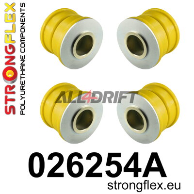 026254A SPORT-Buchsen-Satz für Vorderachsträger Audi / Porsche / VW