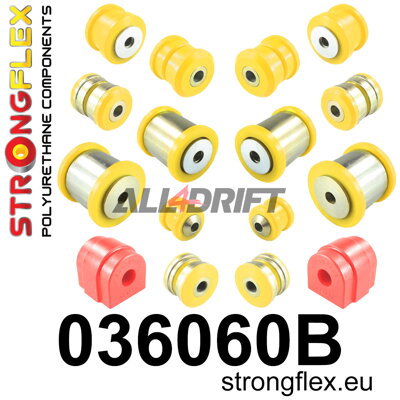 036060B Hinterachs-Buchsen-Satz - BMW F10 (10-17) Sedan RWD