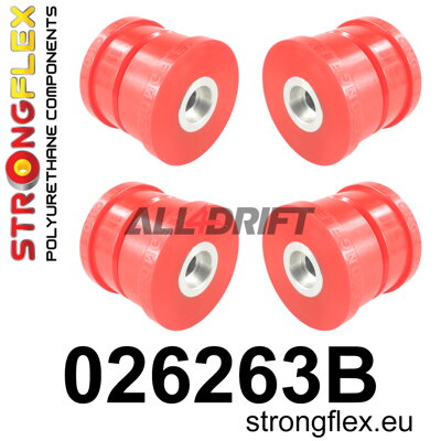 026263B Achsträgerbuchsen Satz Hinterachse Audi A8 / S8