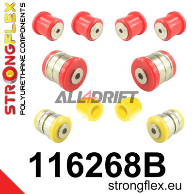 116268B Vorderachs-Buchsen-Satz - Mercedes C216 RWD