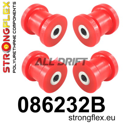 086232B Polyurethan-Buchsen-Satz für Vorderachsträger - Acura III (03-08) UA6 / UA7