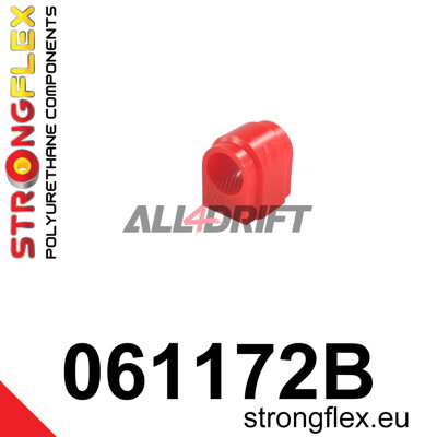 061172B Äußere Stabilisatorlagerbuchse vorne - Fiat Uno MK1/MK2/Turbo (83-02)