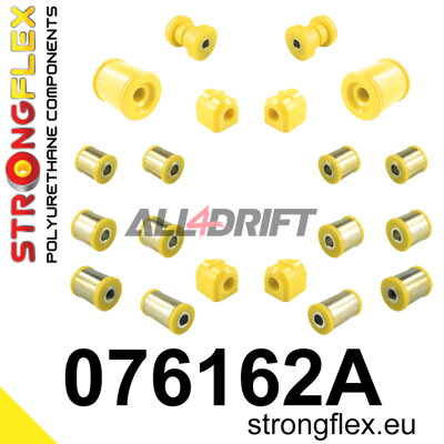 076162A Komplettes SPORT-Fahrwerksbuchsen-Kit Ford / Mazda / Volvo