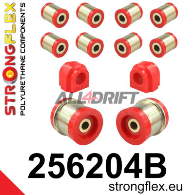 256204B Satz Hinterachs-Aufhängungsbuchsen ab 05/2003 - Mini Mini R50/R52/R53 (00-06)