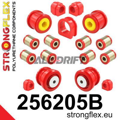 256205B Komplettes Fahrwerksbuchsen Set bis 05/2003 - Mini Mini R50/R52/R53 (00-06)