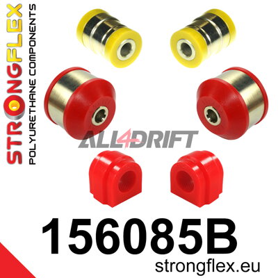 156085B Vorderachs-Buchsen-Satz - Renault IV / IV RS (12-19)