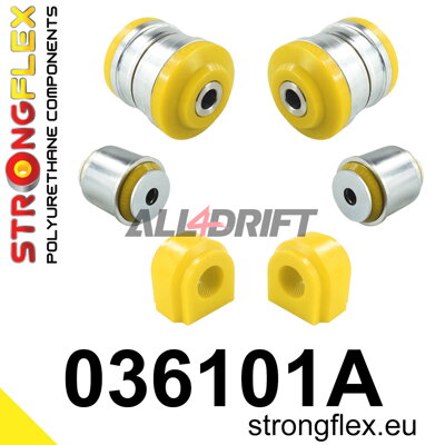 036101A Polyurethan-Buchsen Vorderachse SPORT BMW X3 / X4