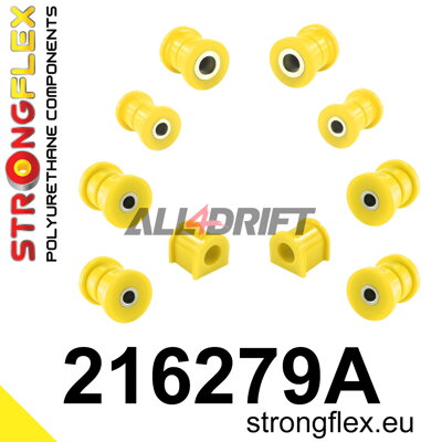 216279A: Hinterachs-Buchsen-Satz SPORT - Toyota ST205 GT-Four 4WD