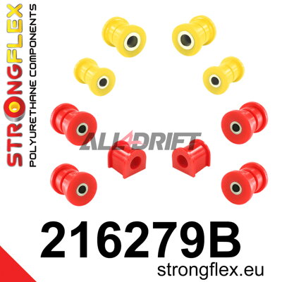 216279B: Buchsen-Satz für die Hinterachse - Toyota ST205 GT-Four 4WD