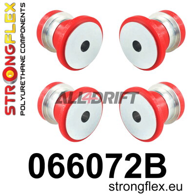 066072B Polyurethan Buchsen-Satz für Vorderachsträger Dodge / Fiat