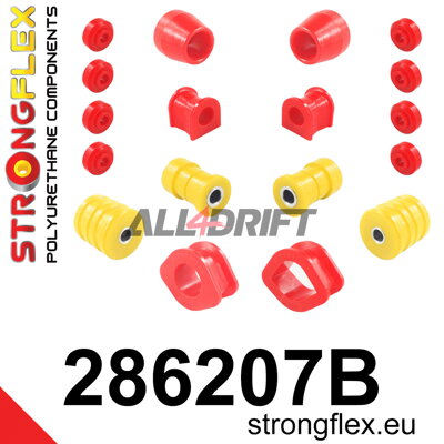 286207B Sada silentbloků přední nápravy Datsun / Nissan