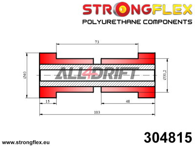 304815 Universal Polyurethan-Buchse 30mm