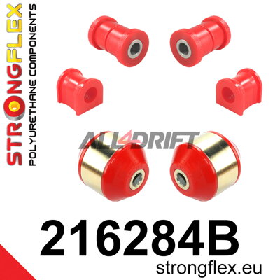 216284B Polyurethan-Buchsen Vorderachs-Satz Toyota Yaris / Yaris Verso