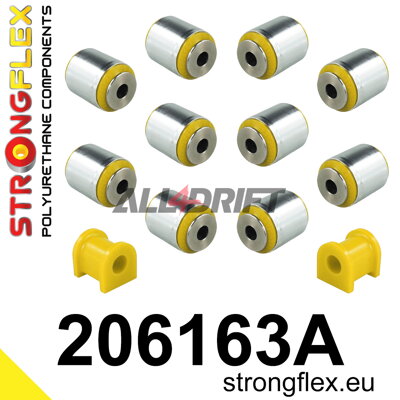 206163A Sport-Buchsen-Satz für die Hinterradaufhängung - Suzuki FWD