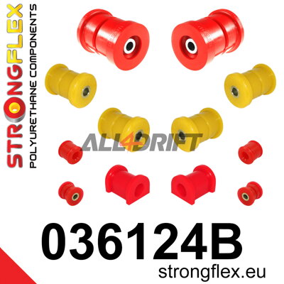 036124B Hinterachs-Buchsen-Satz BMW E23 / E24 / E28